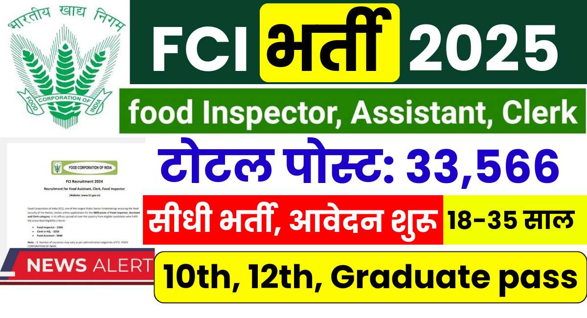 FCI Recruitment 2025