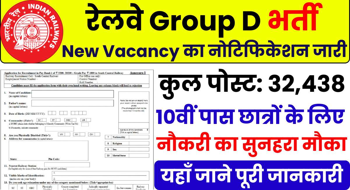 RRB Group D Recruitment 2025