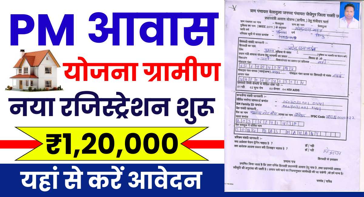 PM Awas Yojana Gramin Apply Online