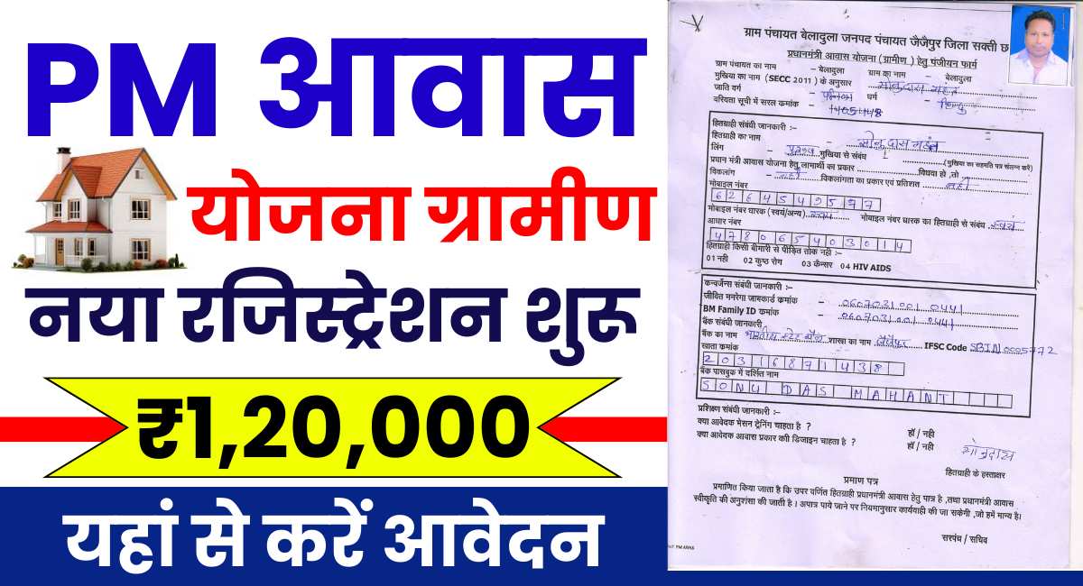 PM Awas Yojana Gramin Apply Online